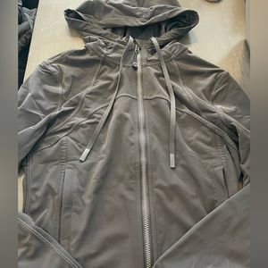 lululemon cropped define jacket mesh size 4